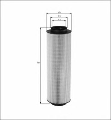 MAGNETI MARELLI 154084631350 -  Воздушный фильтр